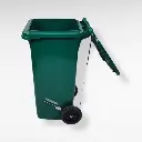 Rojan Foot Control Garbage Bin on Wheels