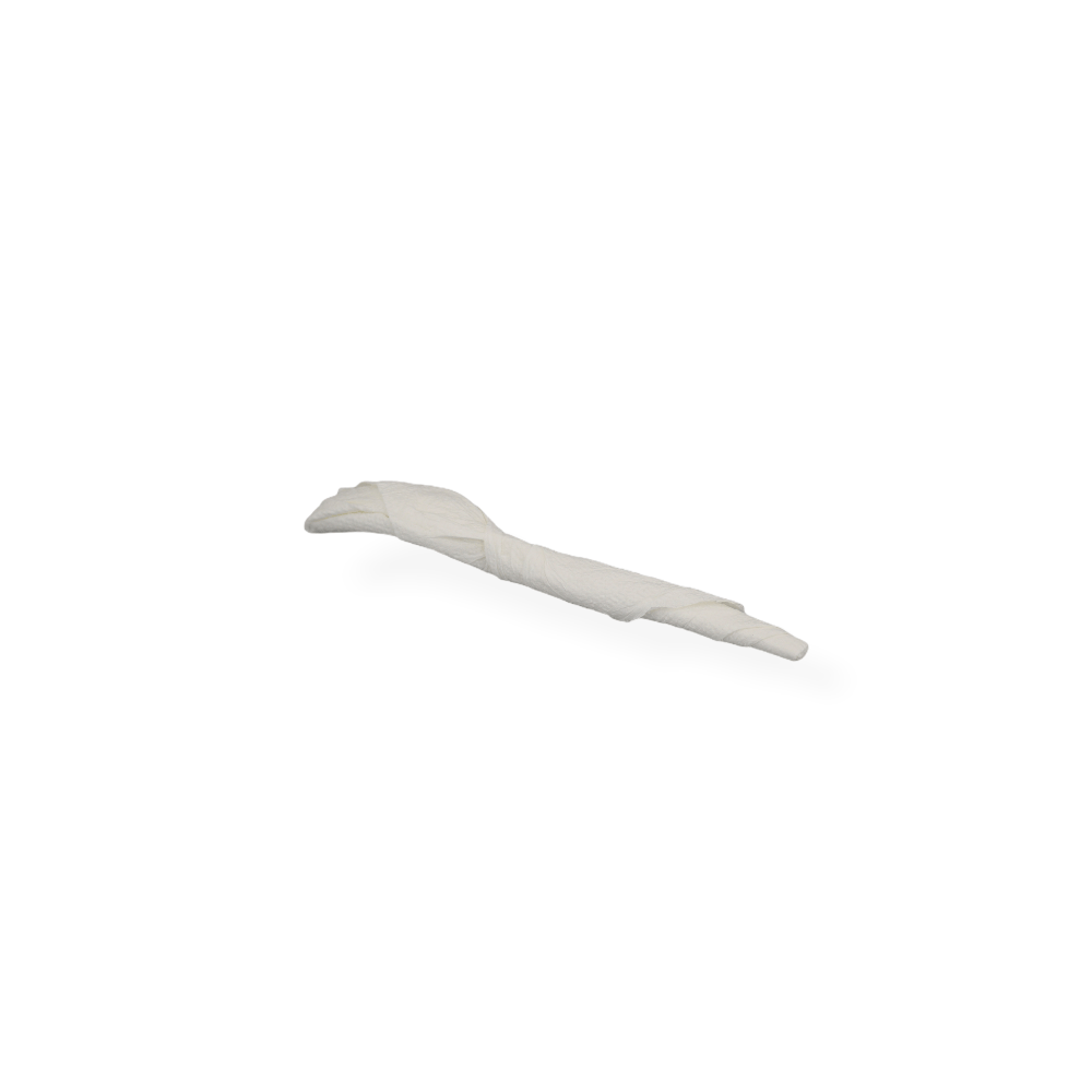 PP FORK BLACK COMBO W/NAPKIN (25)