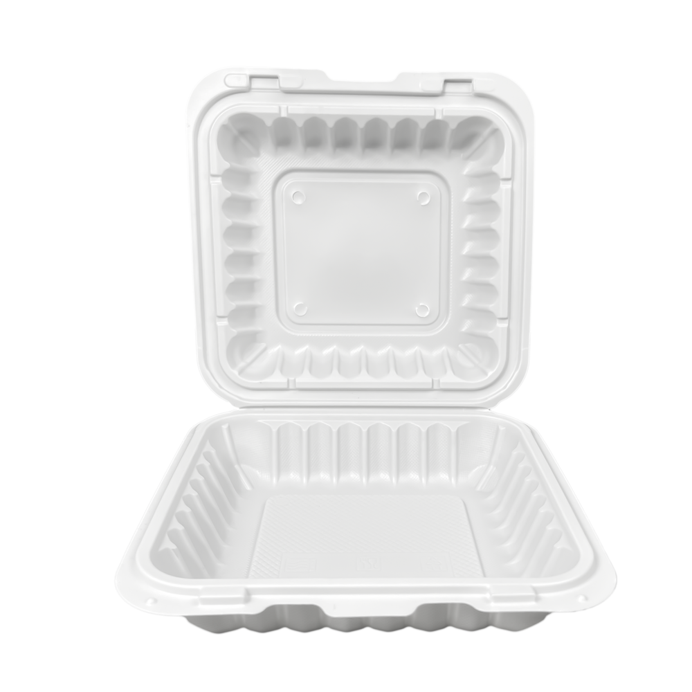 MFPP Takeaway Container White 3 Compartment