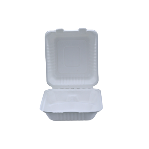 Biodegradable Takeaway Clamshell 8"