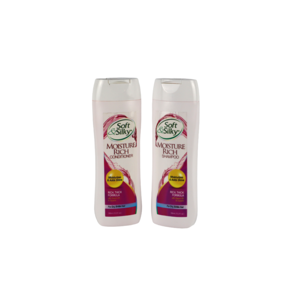Soft & Silky Moisture Rich Shampoo and Conditioner
